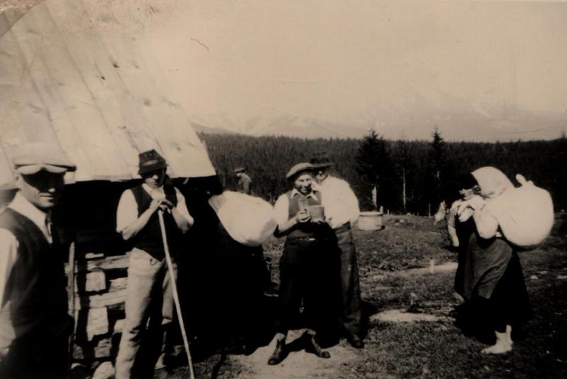 Salaš na Soliskách - fotoarchív:Magda Jurčová  r.Pelachová - nedatované