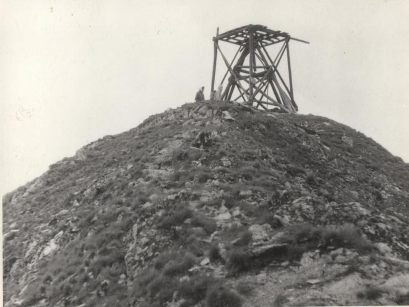 Bysrá najvyšší vrchol  pribylinského chotára 2 248,4 m.n.m - fotoarchiv:Belomír Račko - 1971