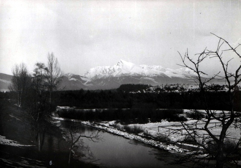 Mlynica v zime - fotoarchív:Ján Králik - nedatované