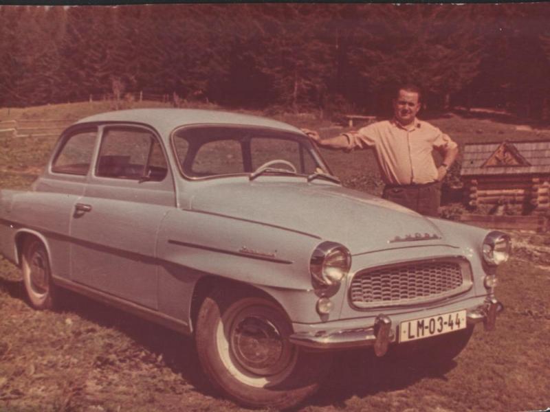 Ján Kováč a jeho Spartak - fotoarchiv Dušan Zubček - 1955