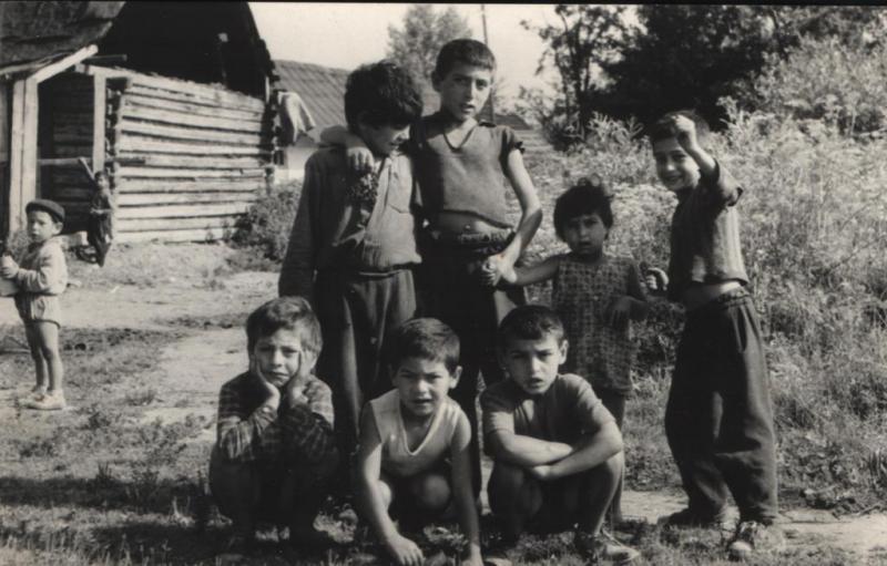 Cigánske deti - fotoarchív:Daniel Račko - 60 -te roky