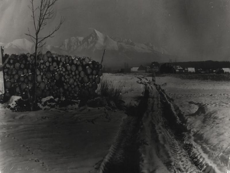 Dlhé v zimnom spánku - fotoarchiv:Račko Miroslav st. - 60-te roky