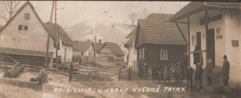 Harichov obchod - fotoarchiv:Vladimír Bolvanský - 1932