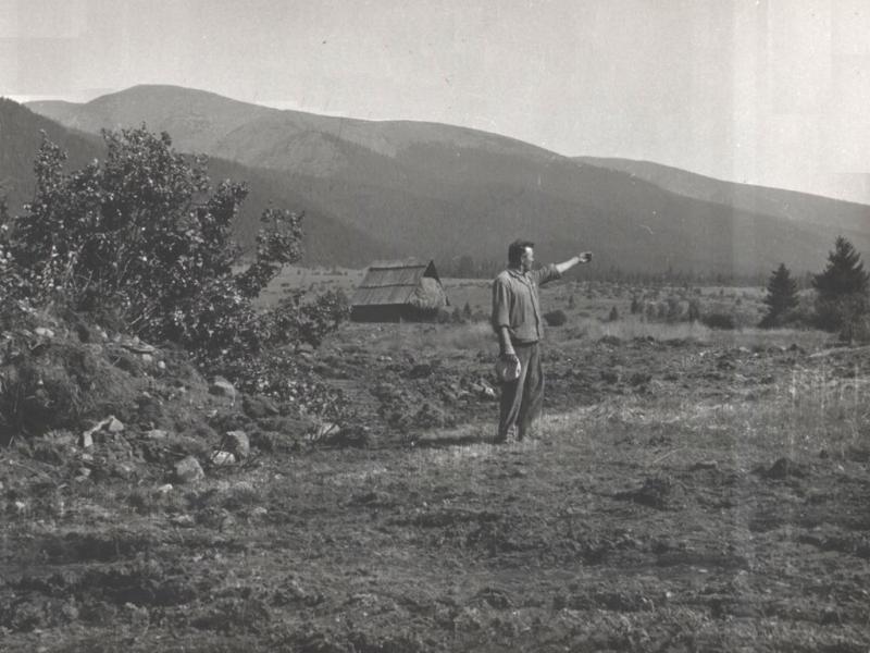 Pasienky nad Pribylinou - fotoarchív:Zorka Beharková - 1960