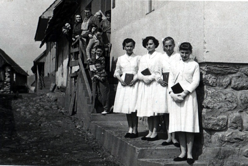 Slávnostný deň v Šteckovej ulici - fotoarchív:Dana Tategeľová - 60 - té roky