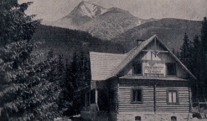Bývalá Važecká chata na Podbansku - fotoarchív: Miroslav Račko st. - nedatované