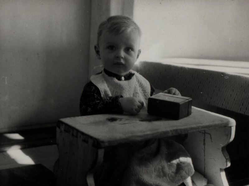 Riaditeľ zemegule v pracovni - fotoarchív:Ján Králik - asi 1964