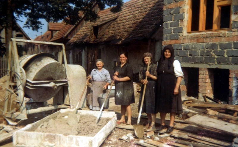 Prestavba domu Mila Bobrika - fotoarchív: Bobrik Milo - 1968