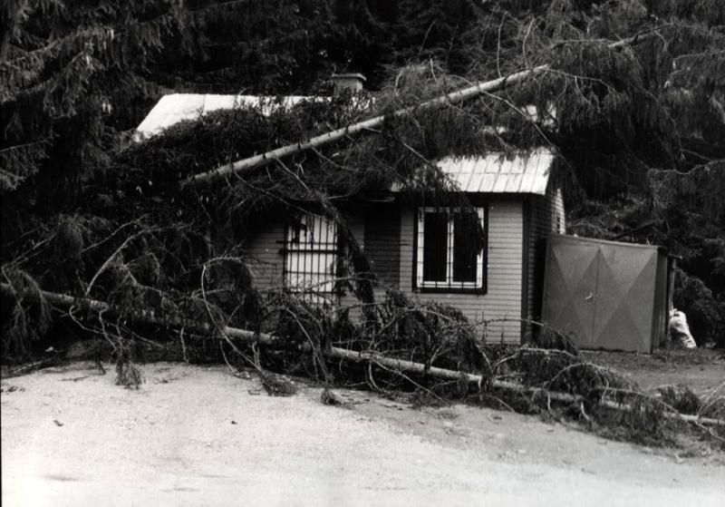 Stupkov obchod potravín v Hrdove - fotoarchív:Račko Miroslav ml. - 1987