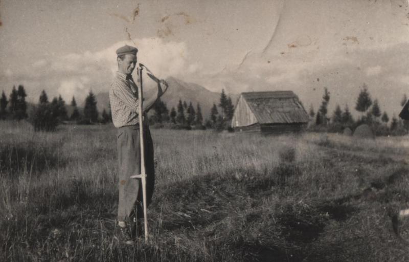 Kosec Braňo Pelach pod Kriváňom - fotoarchív:Pelachová Viera - 1957