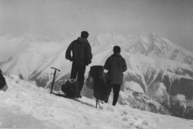 Na Bystrej v zime - fotoarchiv:Belomír Račko - 1965