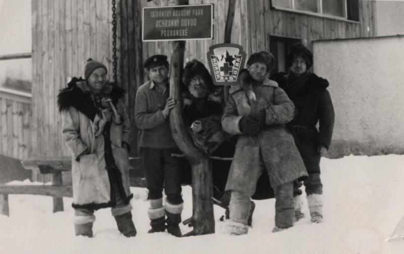 Natáčanie filmu Kid a spol na Podbansku - fotoarchív:Plučinský Rudolf - 1968