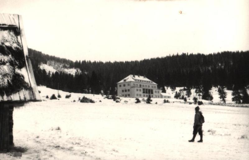 Sedlov chodník v zime - fotoarchiv:Belomír Račko - 1965