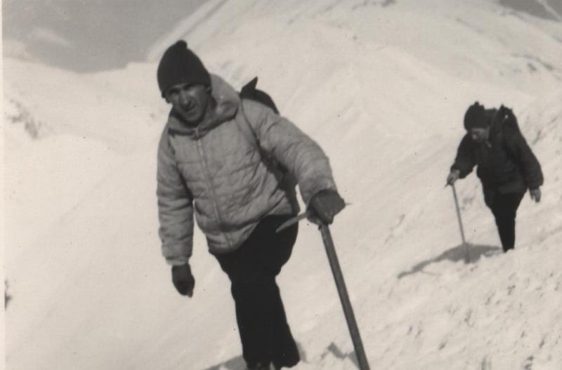 Zimný výstup - fotoarchiv:Belomír Račko - 1965