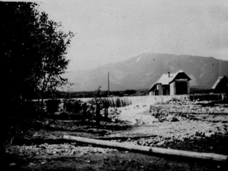 Povodeň na plave - obecná kronika - 1947