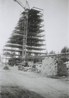 Vystavba hotelu Panoráma na Štrbskom Plese pred MS  FIS 70