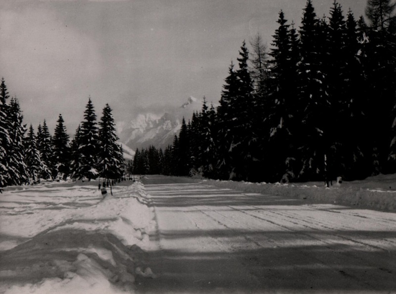 Cesta slobody v zime - fotoarchív: Ján Králik - nedatované