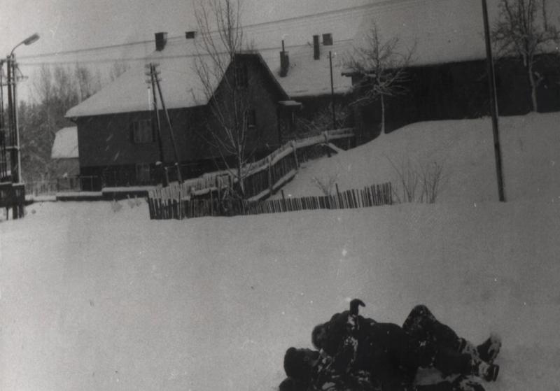 Horná časť Plavu v zime - fotoarchív:Račko Miroslav ml. - 1978