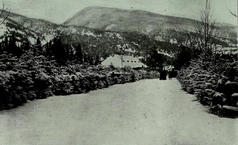 Stará horáreň na Podbansku - Havlasa - február 1904