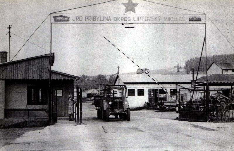 Nová vrátnica na JRD- dnes benzinka Jurki - fotoarchív:publikácia JRD - publikované v roku 1977