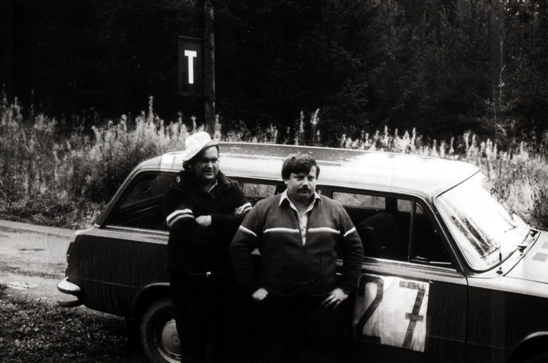 Majstrovstvá Slovenska v branno-orientačnej automobilovej súťaži - fotoarchív:Dušan Stapoň - 1980