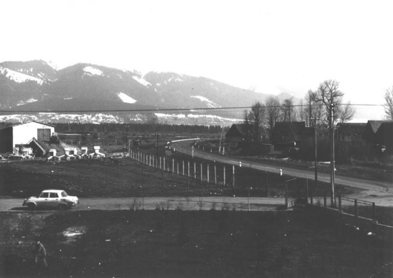 Nová cesta poza Pribylinu - fotoarchív:Lacko Cukor - 70-te roky