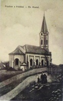 Pohľadnica z Pribyliny  od mlyna asi pred rokom 1914