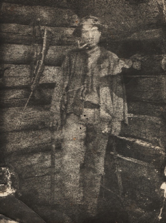 Pribylinský bača Adam Klaučo Belaj - fotoarchív:Emil Klaučo Belaj - asi 1910